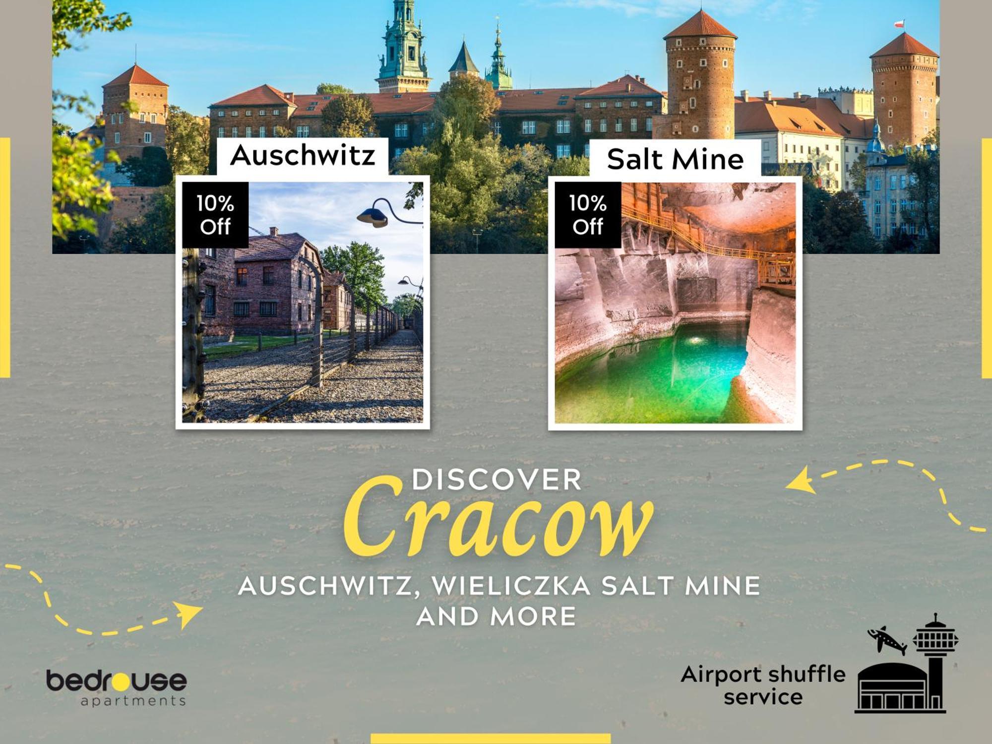 Large 75 M2 Apartment For 6 Guests Next To Wawel Castle Krakau Buitenkant foto